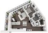 Floor Plan at 1000 Speer by Windsor